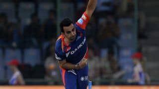 IPL 2017: Zaheer Khan set to miss Delhi Daredevils’ clash vs Gujarat Lions